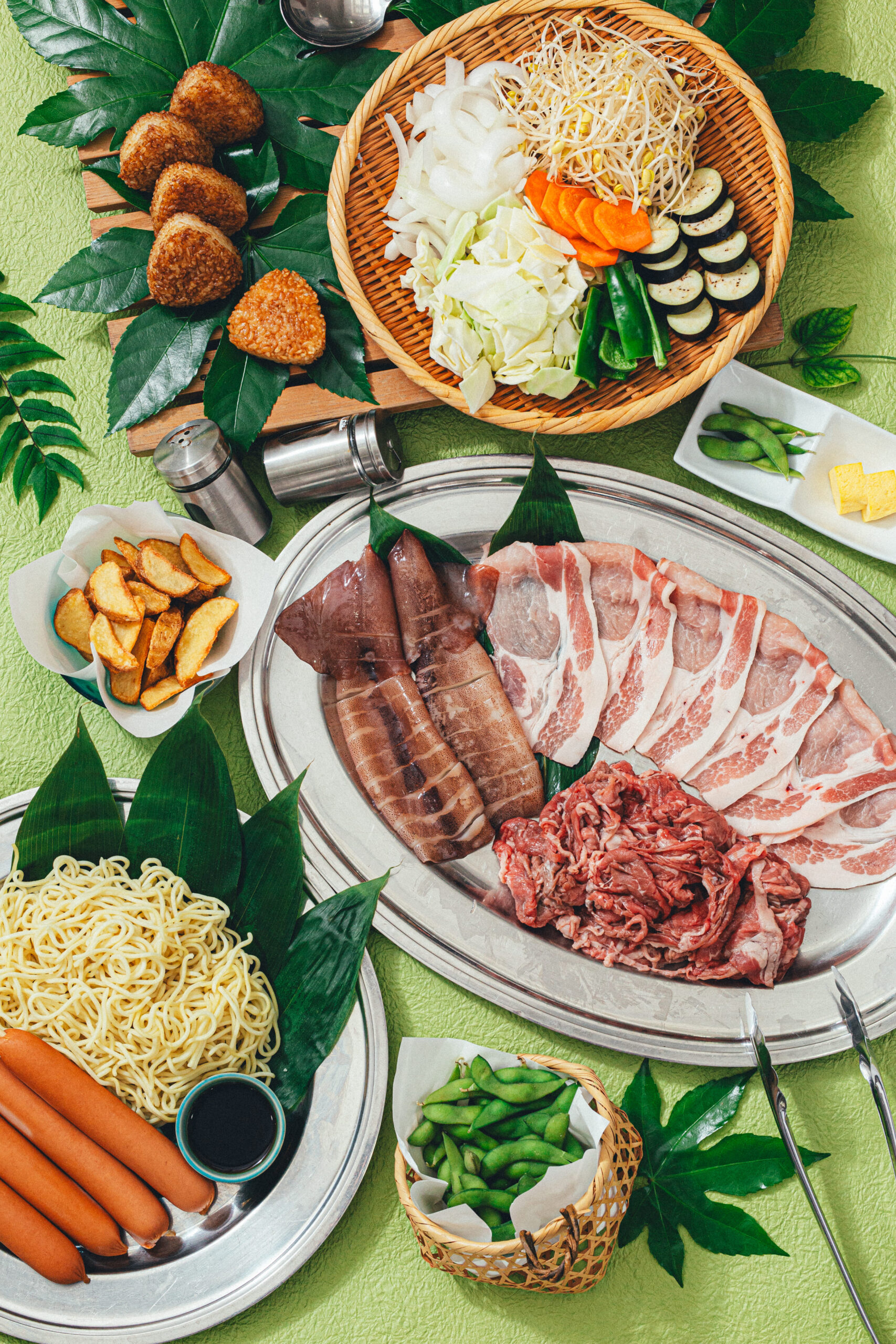 【カジュアルＢＢＱ】90分サントリー飲み放題付き